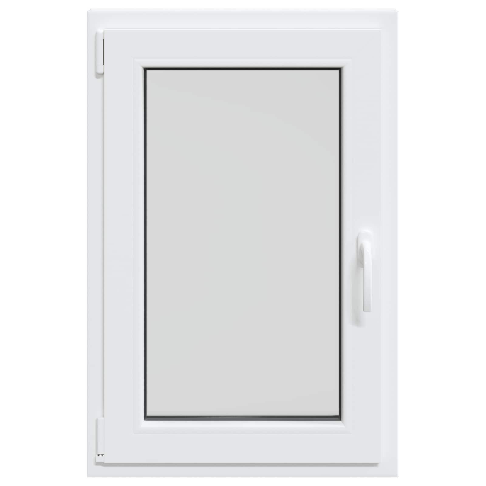 Kellerfenster RISOR 50 x 50 cm PVC und Glas Weiß