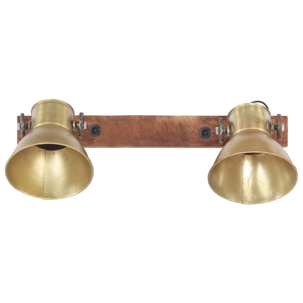 Wandlampe Industriestil Silbern 45x25 cm E27
