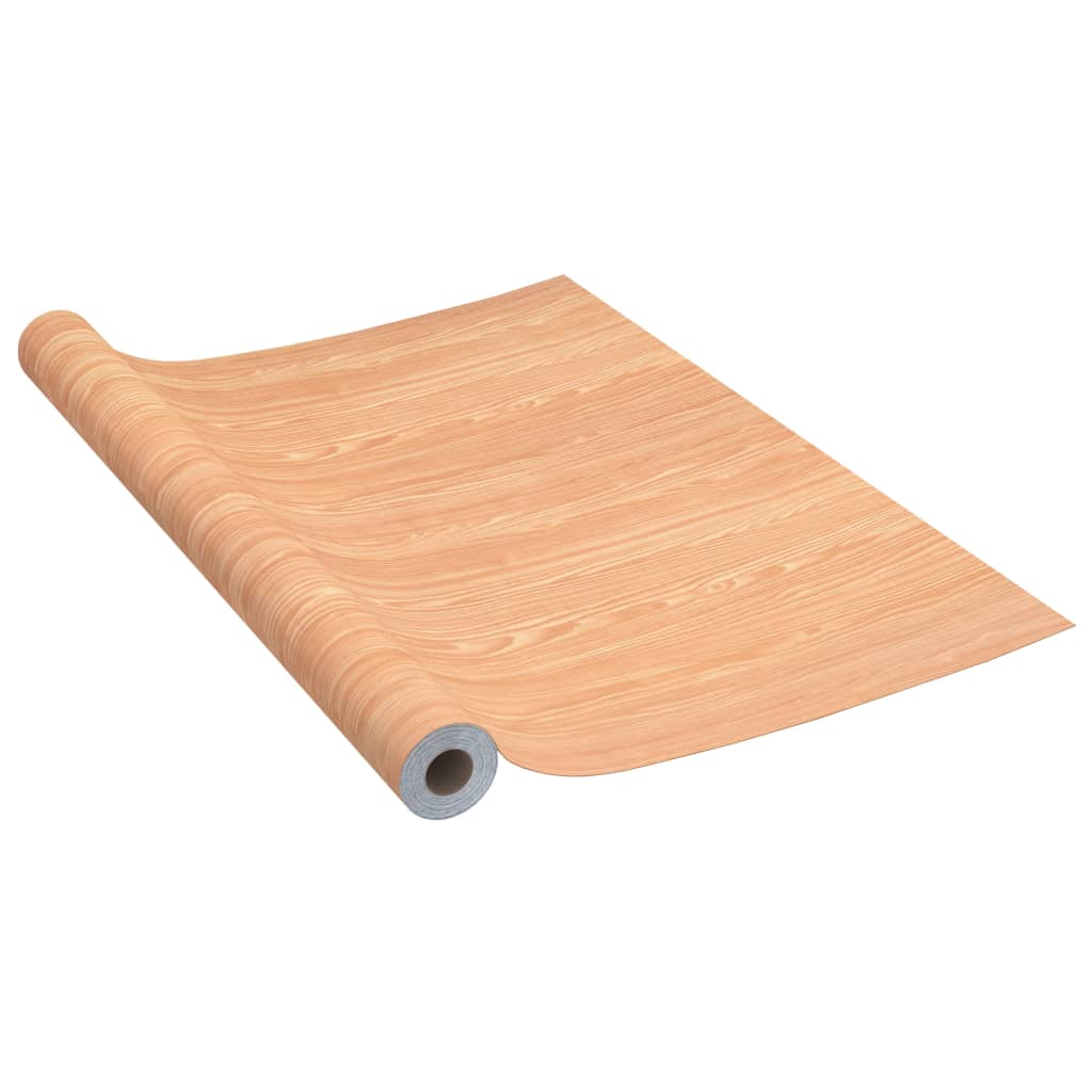 Selbstklebende Türfolien 2 Stk. Weißes Holz 210 x 90 cm PVC