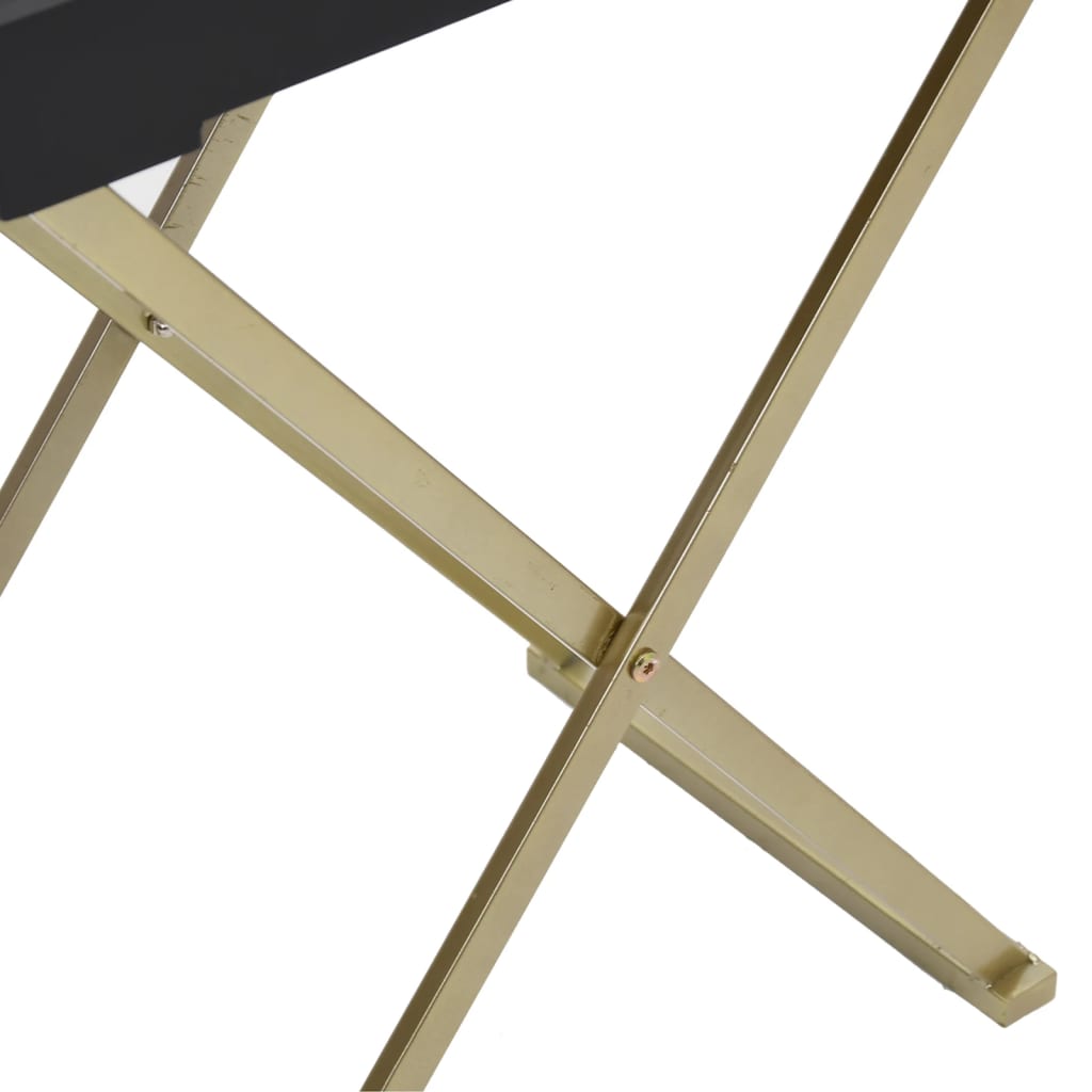 Klapptisch Schwarz 48x34x61 cm MDF
