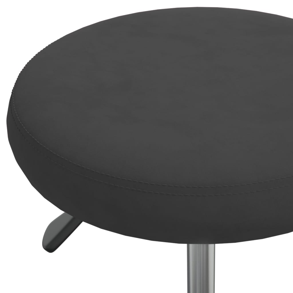 Massagehocker Samt Senfgelb
