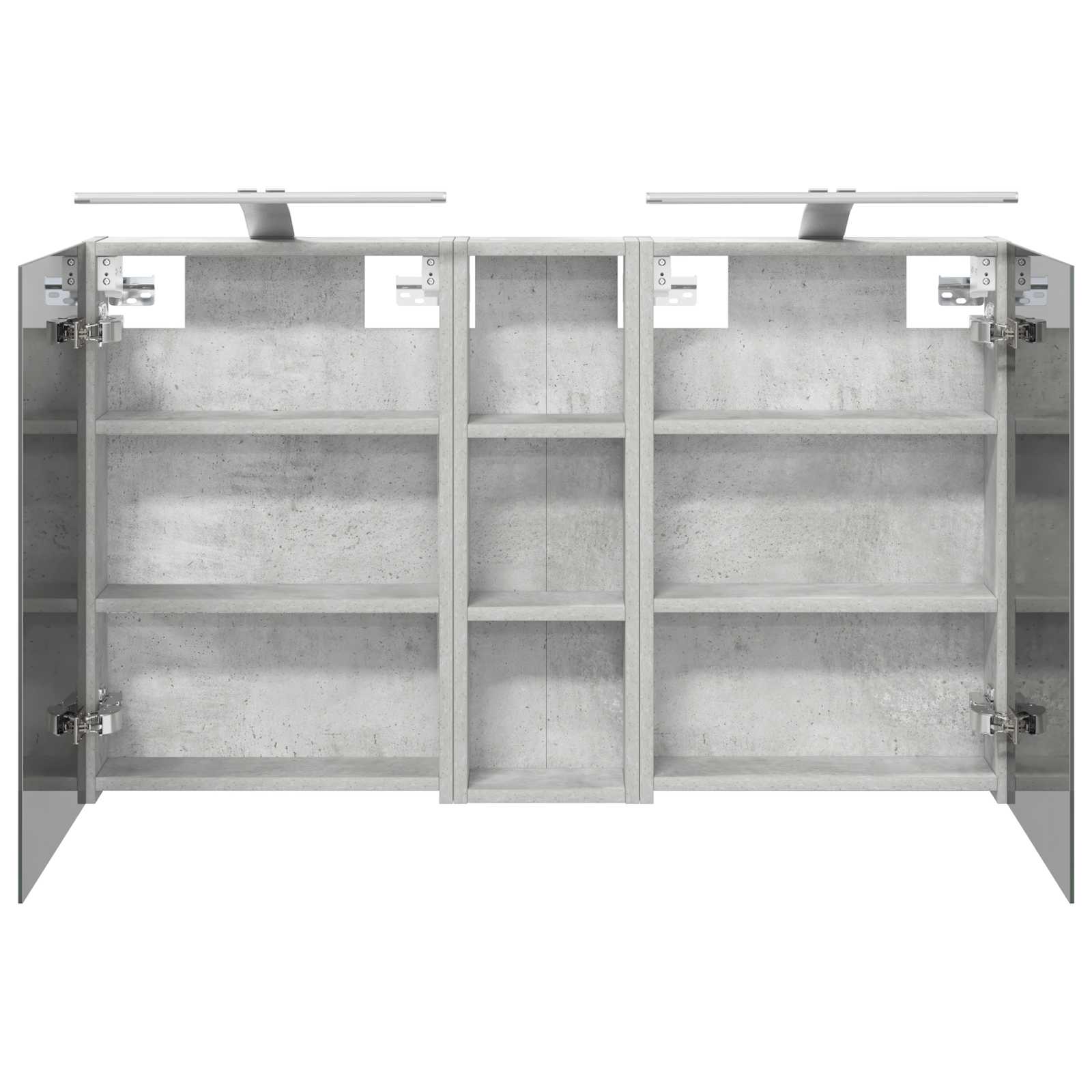 Badezimmerschrank-Set 3 pcs 80 x 10,5 x 50 cm Holzwerkstoff