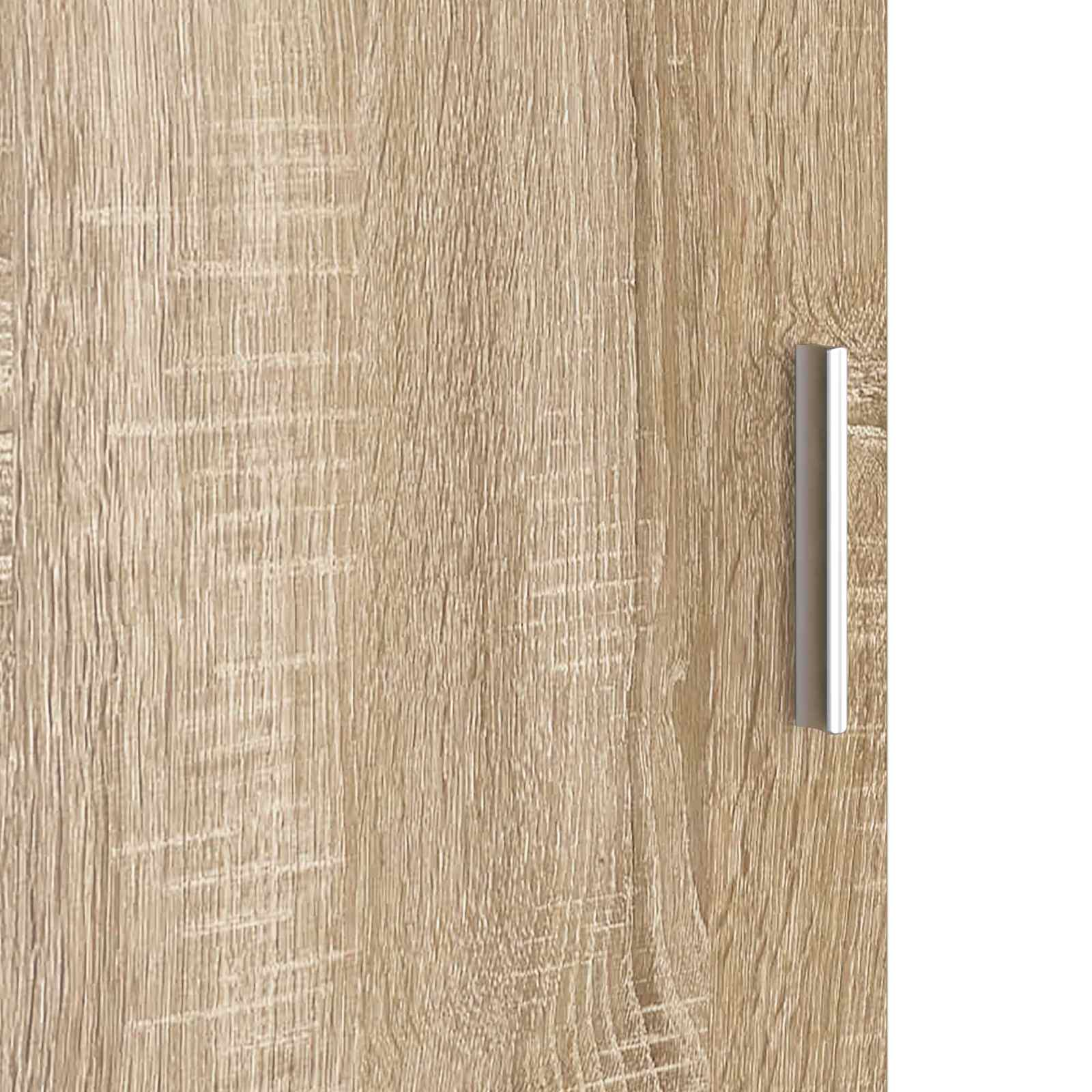 Schreibtisch 2 pcs Schwarz Eichen-Optik