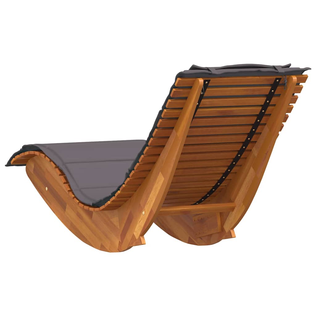 Schaukelstühle Sonnenliegen 2 Stk. Akazienholz