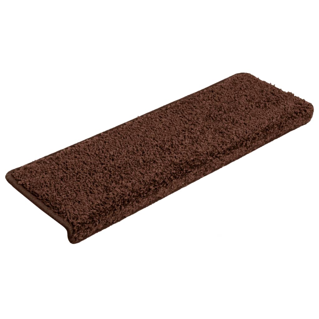 Stufenmatten 15 Stk. 65x21x4 cm Grau Rechteckiger Rand