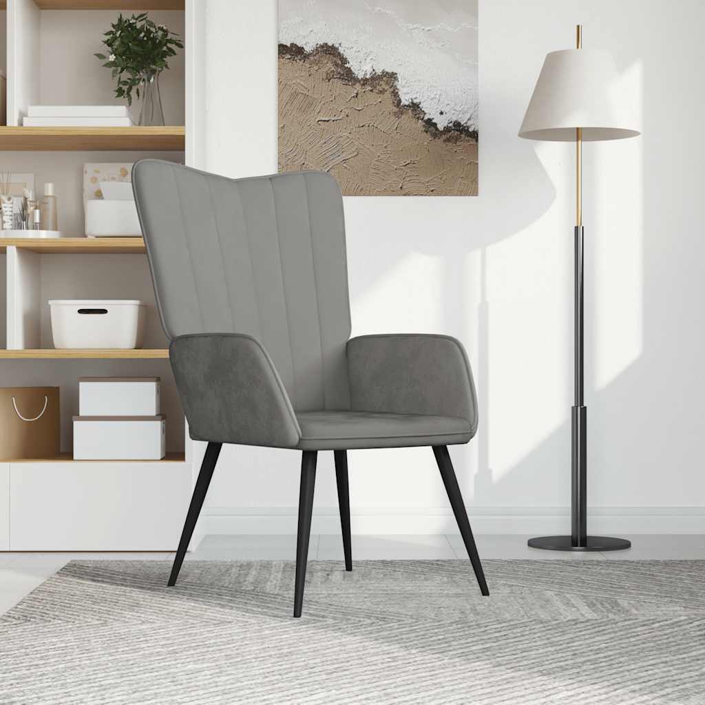 Relaxsessel Dunkelgrün Samt