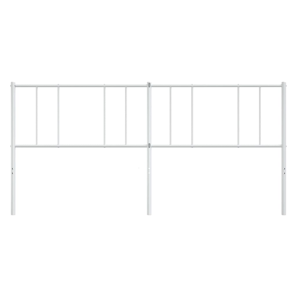 Ersatz-Kopfteil Metall Schwarz 80 cm