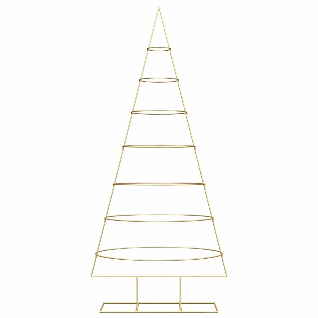 Metall-Weihnachtsbaum Deko Schwarz 60 cm