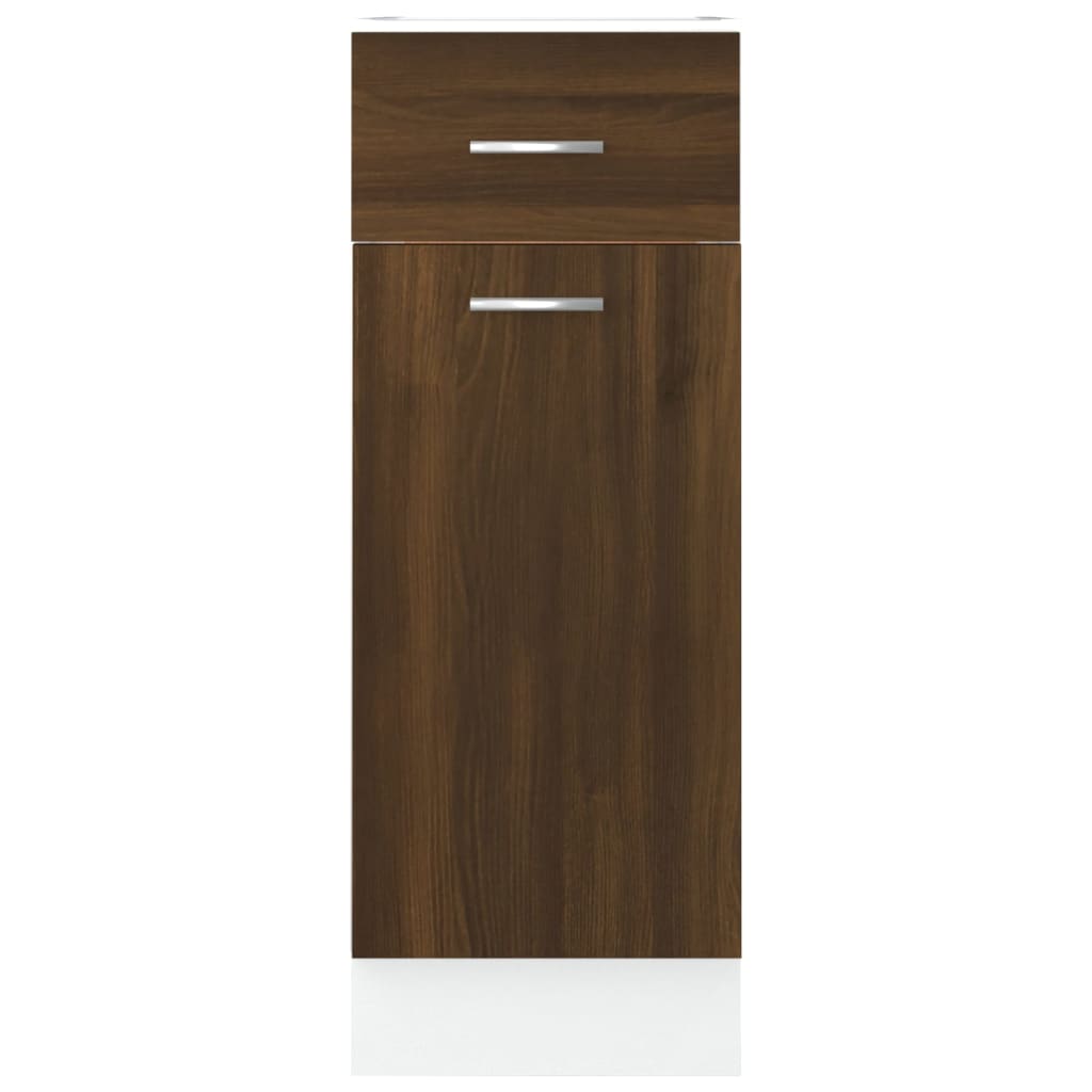 Unterschrank Lyon Weiß 60x46x81,5 cm Holzwerkstoff
