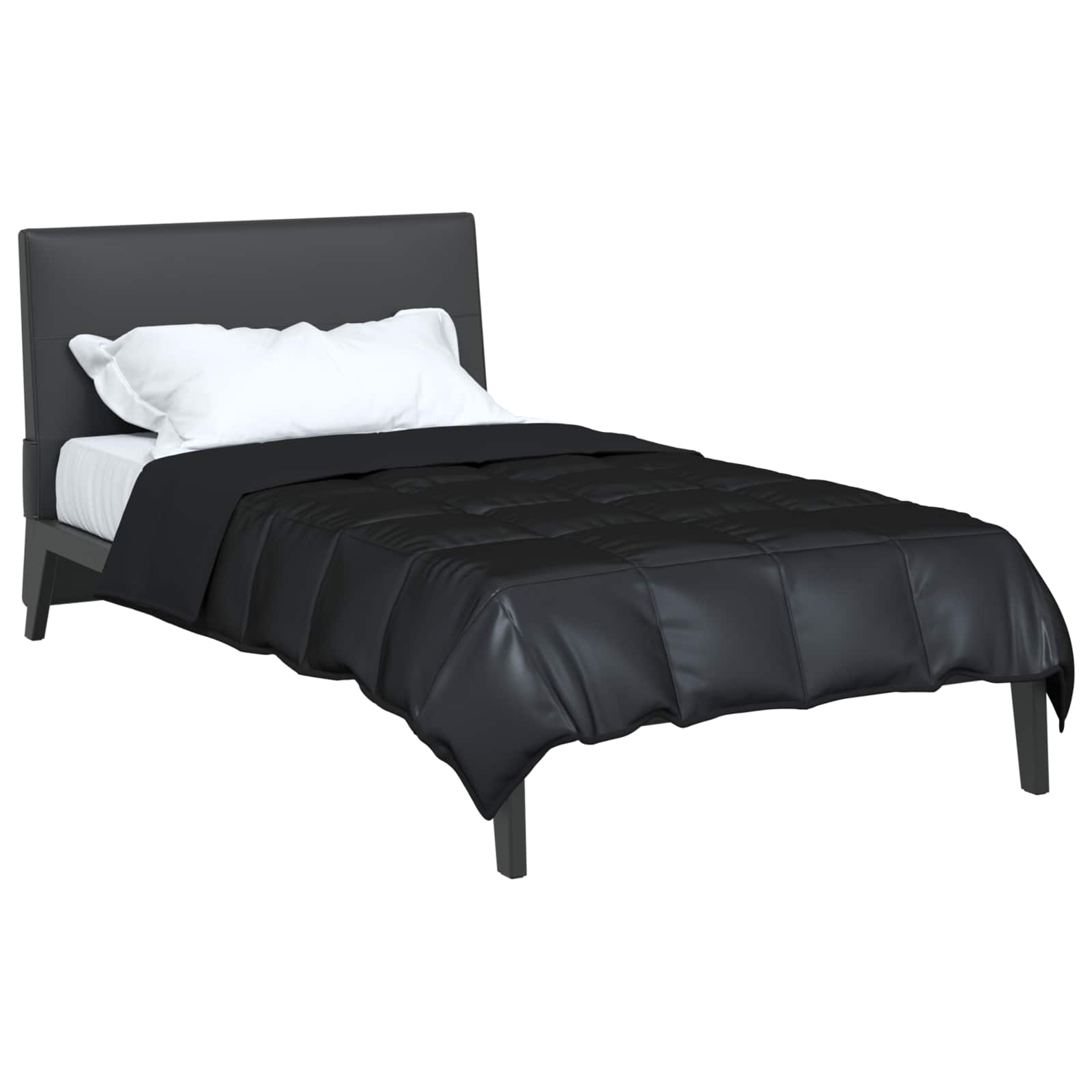 Sommerdecke Gold 135 x 200 cm Satin und Mikrofaser