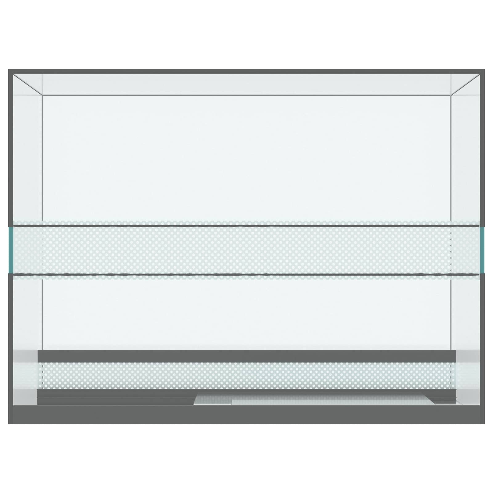 Terrarium mit Speicher Transparent 30 x 30 x 30 cm Glas