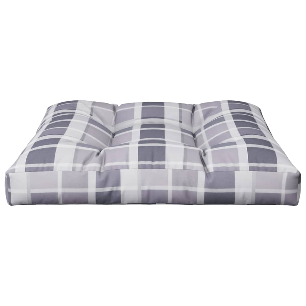 Palettenkissen Anthrazit 50x50x12 cm Stoff