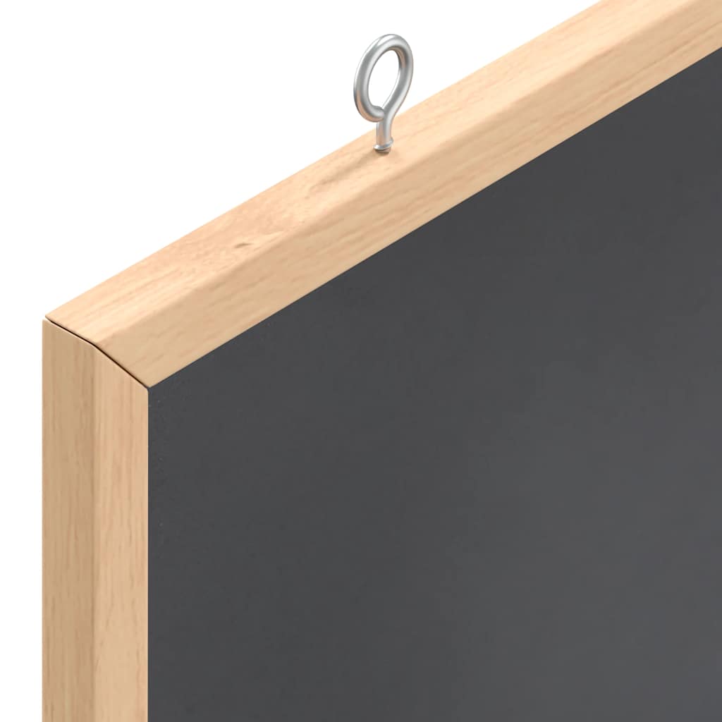 Magnetisches Whiteboard mit massivem Kiefernholzrahmen 40x30 cm