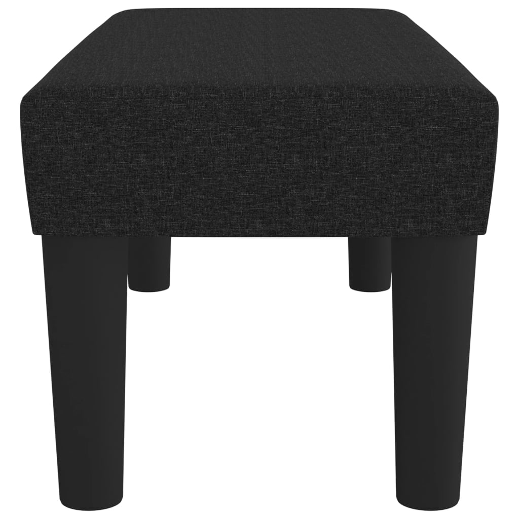 Sitzbank Hellgrau 70x30x30 cm Stoff