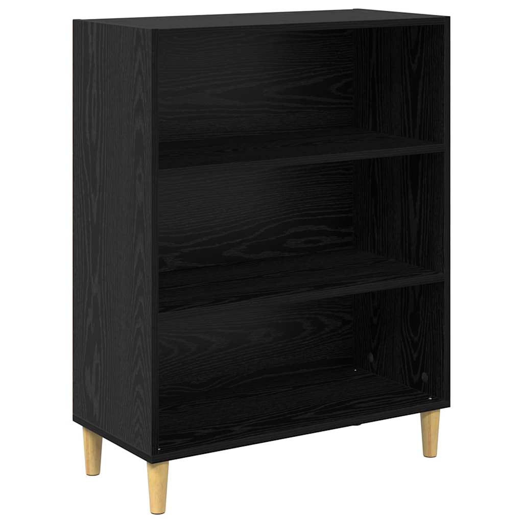 Highboard Altholz 69,5 x 34 x 180 cm Engineered Wood und Glas
