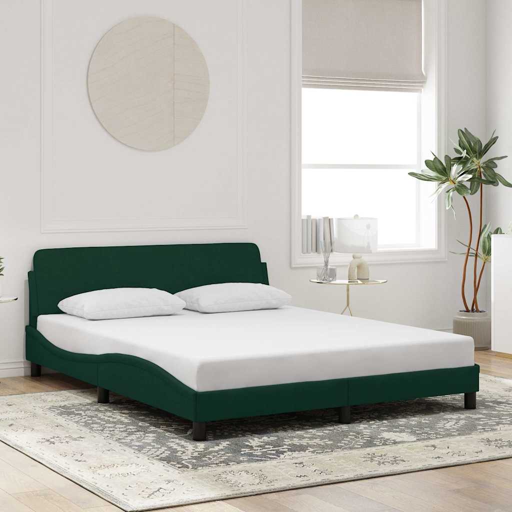 Bettgestell "Dover" Hellgrau 80x200 cm Samt