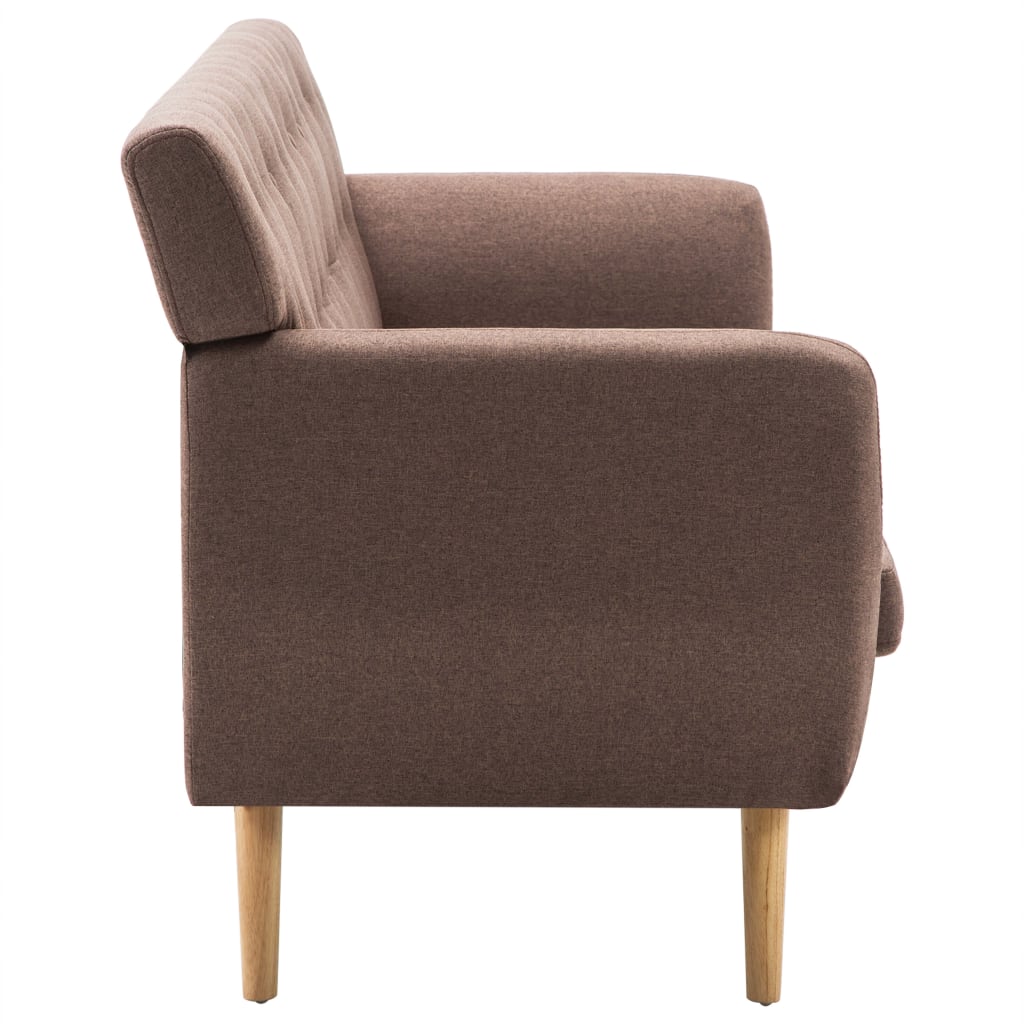 3-Sitzer-Sofa Stoff 172x70x82 cm Dunkelgrau