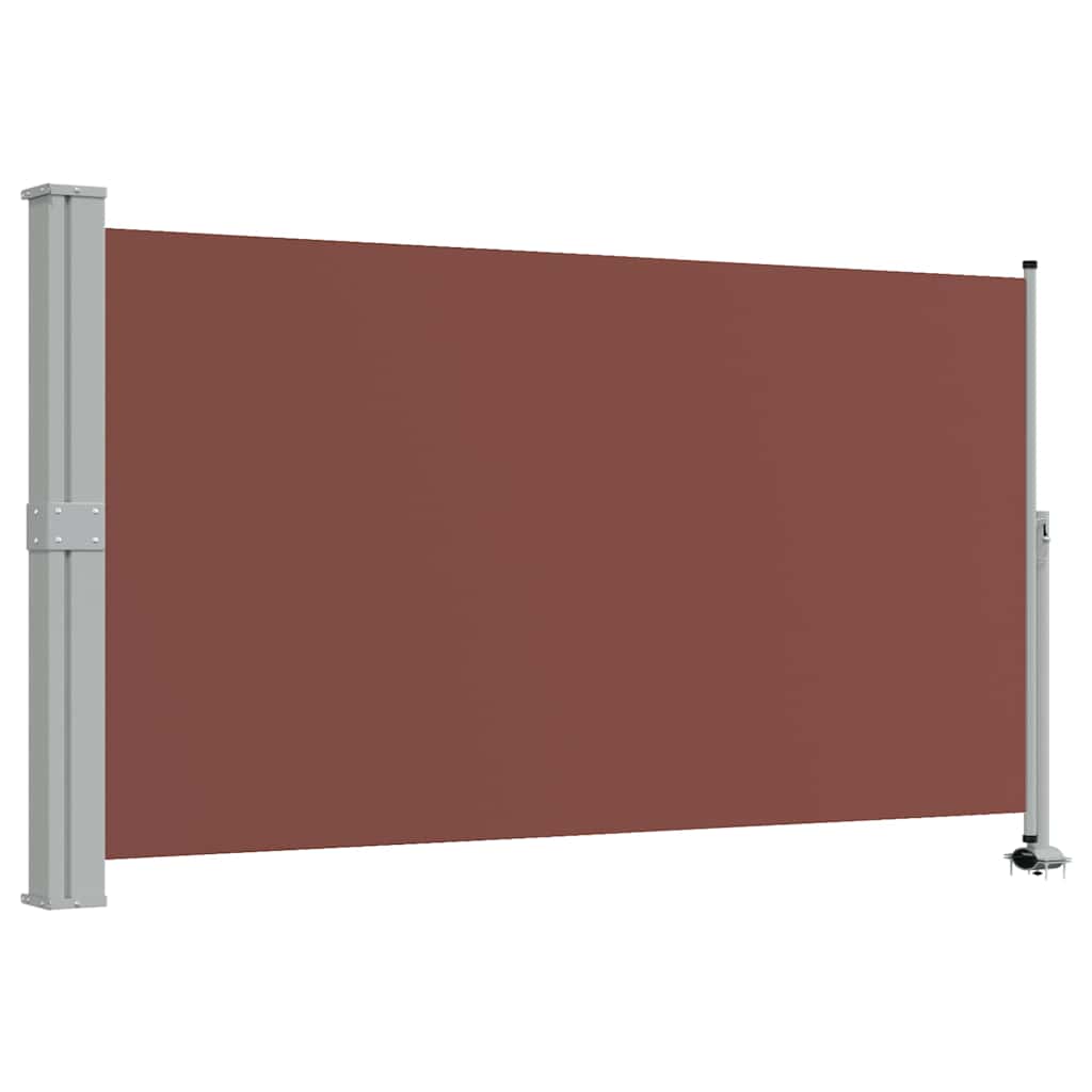 Seitenmarkise 60 x 300 cm 100% Polyester Eisen Stahl