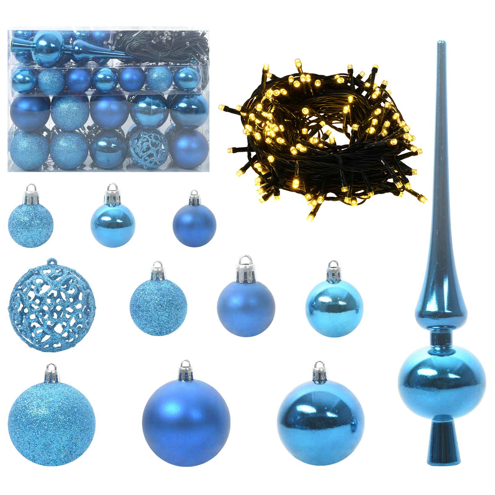 Künstlicher klappbarer Weihnachtsbaum Weiß 120 cm PVC und Stahl