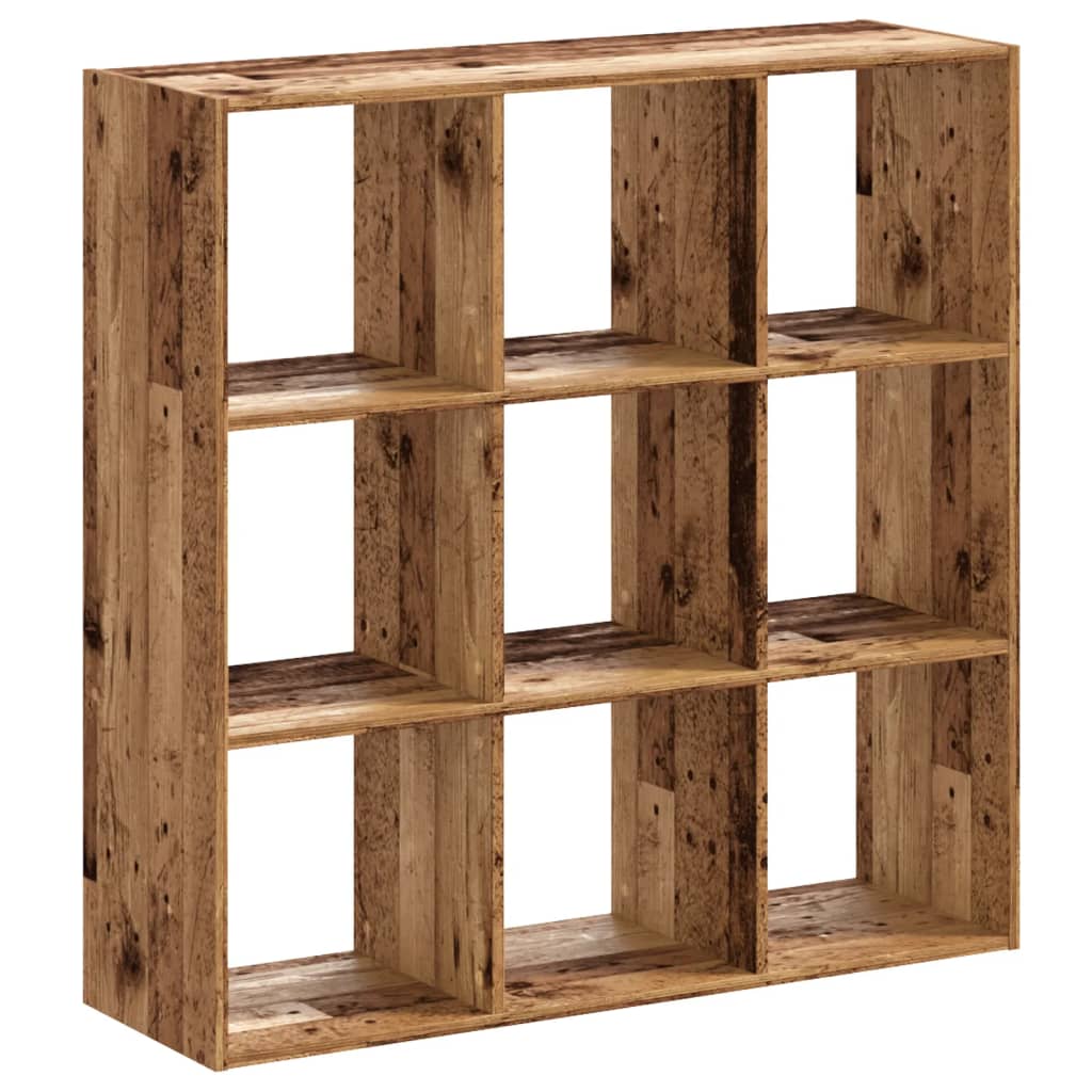Bücherregal Schwarze Eiche 102 x 32 x 102 cm