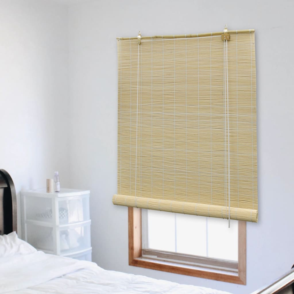Bambusrollo Natur 80x160 cm