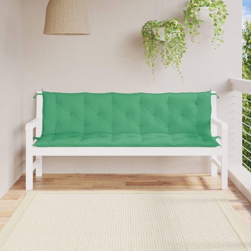 Gartenbank-Auflagen 2 Stk. Königsblau 100x50x7 cm Oxford-Gewebe