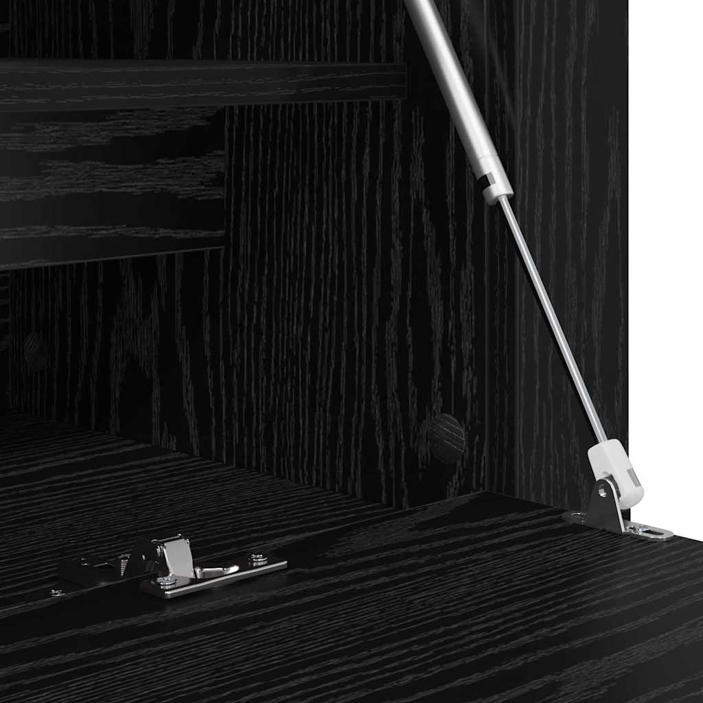 Wand-Schuhschrank Weiß 100x35x38 cm Holzwerkstoff