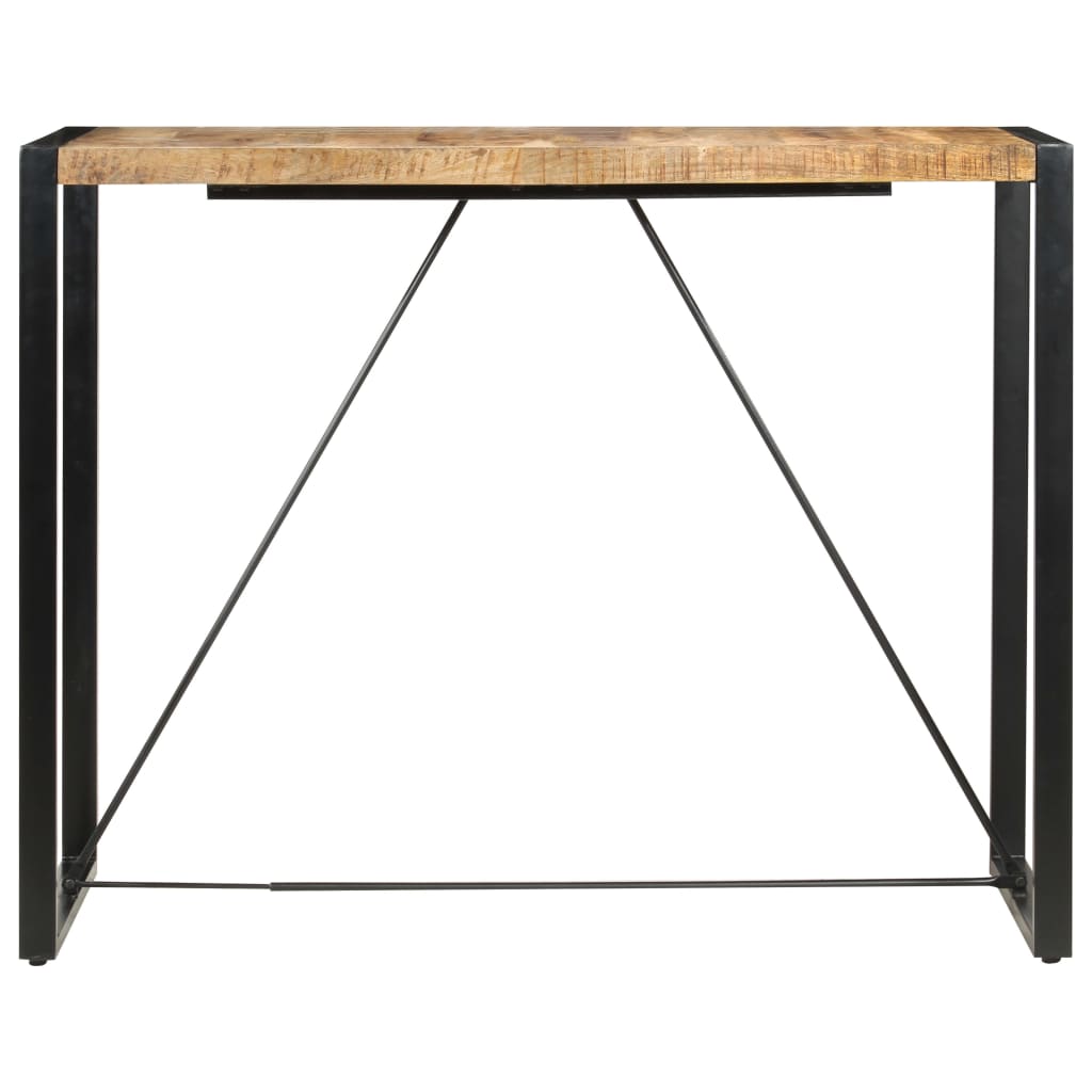 Bartisch 110 x 60 x 110 cm Massivholz Mango