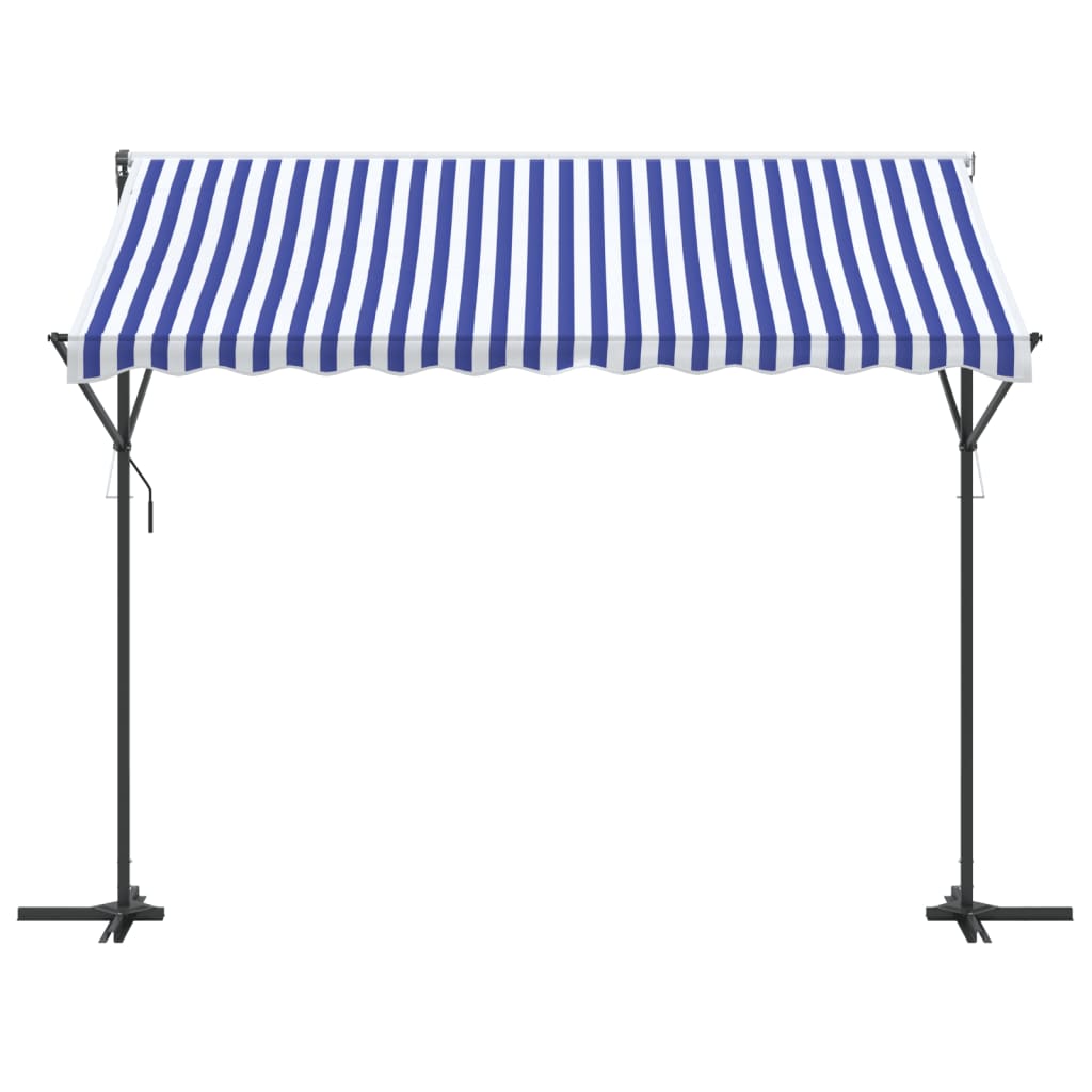 Freistehende Markise 400x300 cm Anthrazit