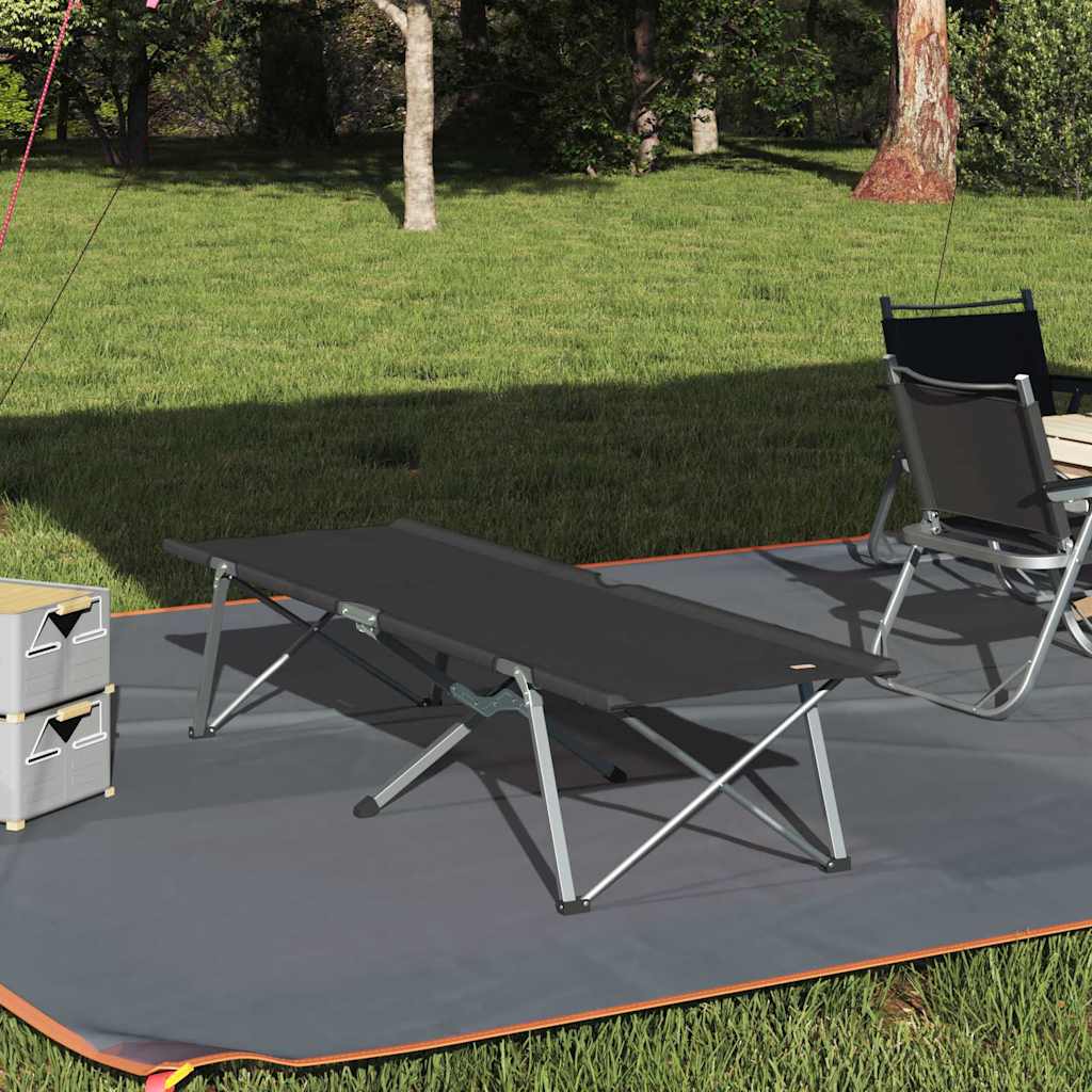 Klapp Schlafbett fürs Camping Blau 194 x 62,5 x 42,5 cm