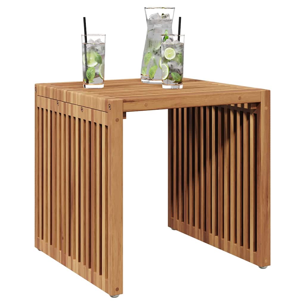 Garten-Beistelltisch 3 pcs Braun 33 x 44,5 x 51 cm