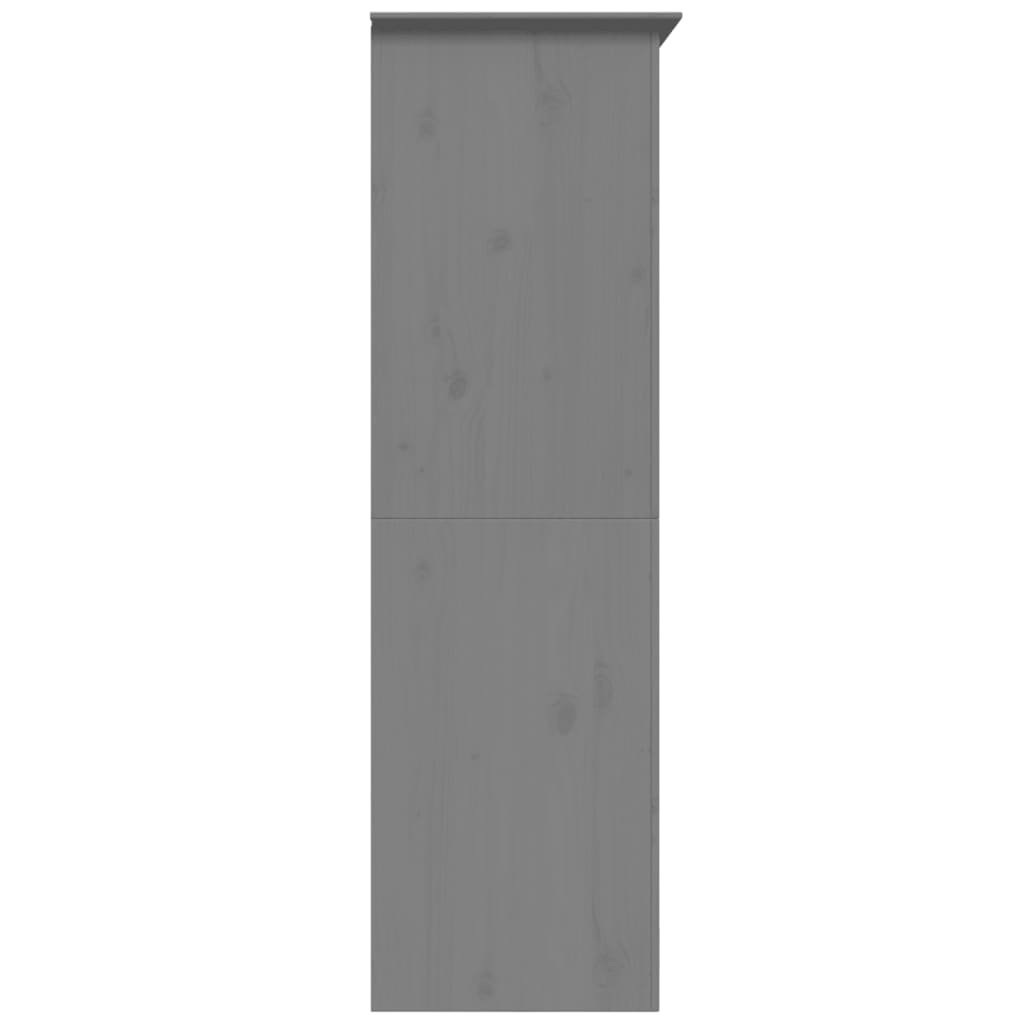 Kleiderschrank BODO Honigbraun 53,5 x 99 x 173 cm Holzwerkstoff
