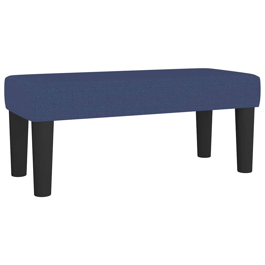 Sitzbank Hellgrau 70x30x30 cm Stoff