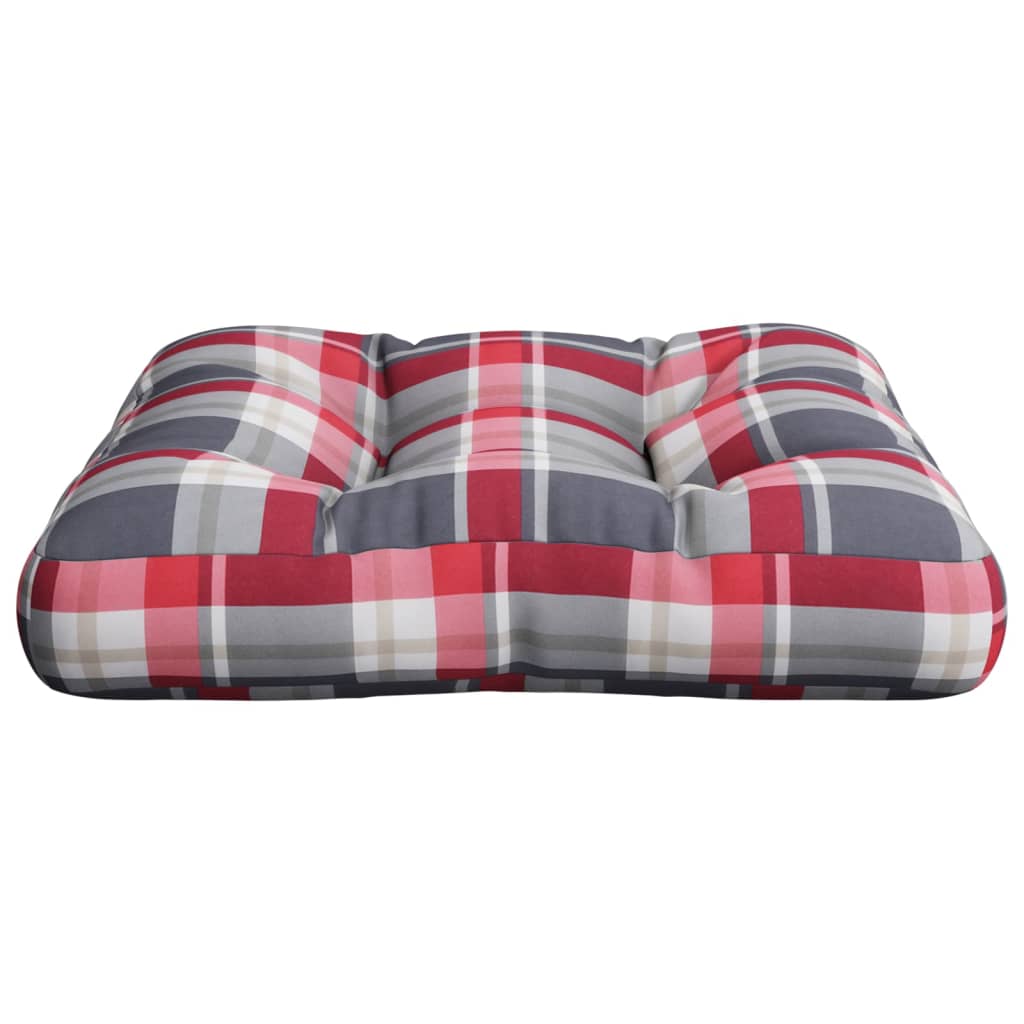 Palettenkissen Blau Weiß Gestreift 58x58x10 cm Oxford-Gewebe
