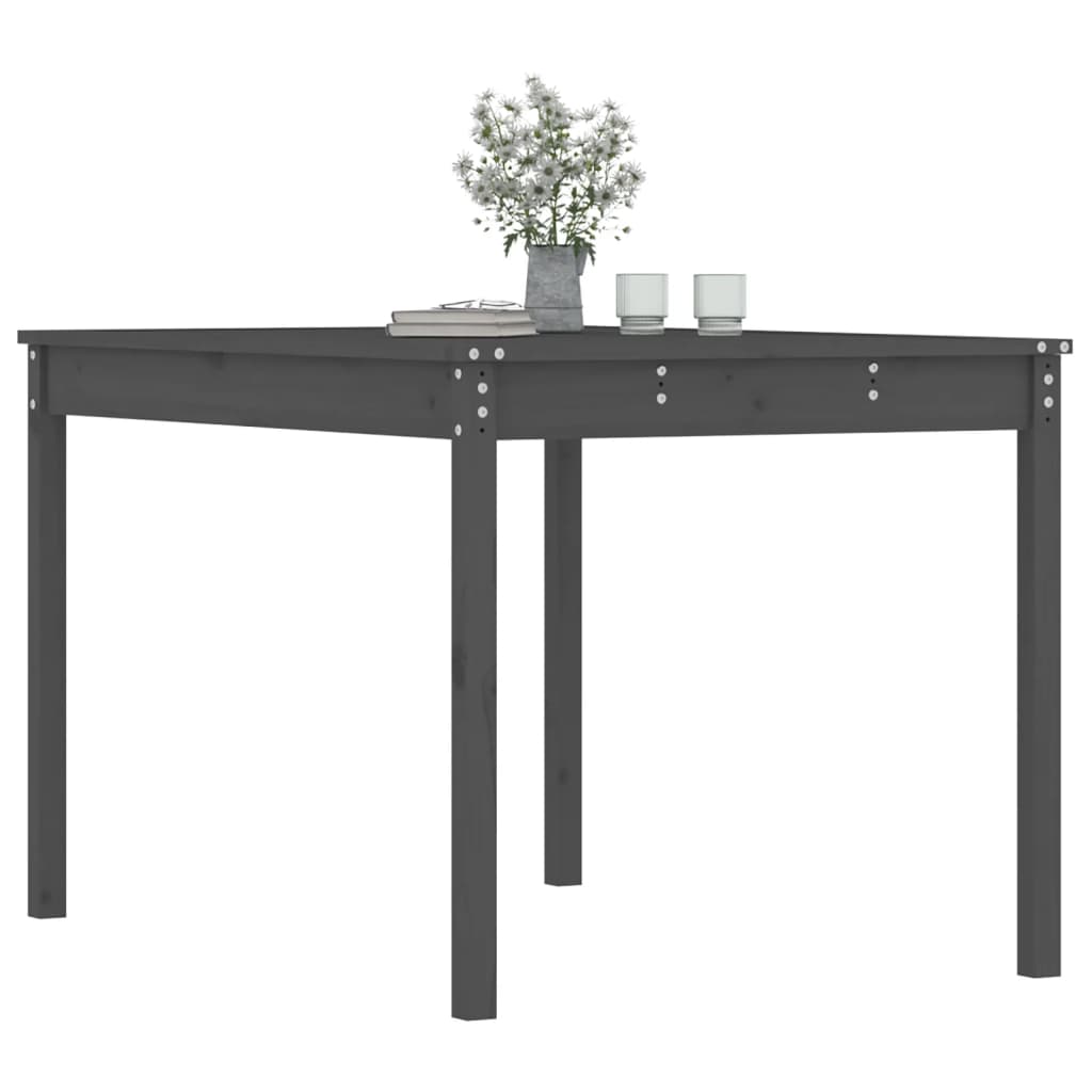 Gartentisch 82,5x82,5x76 cm Massivholz Kiefer