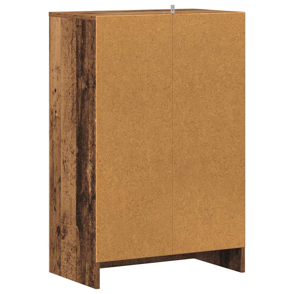 Schuhschrank Weiß 60x35x70 cm Holzwerkstoff