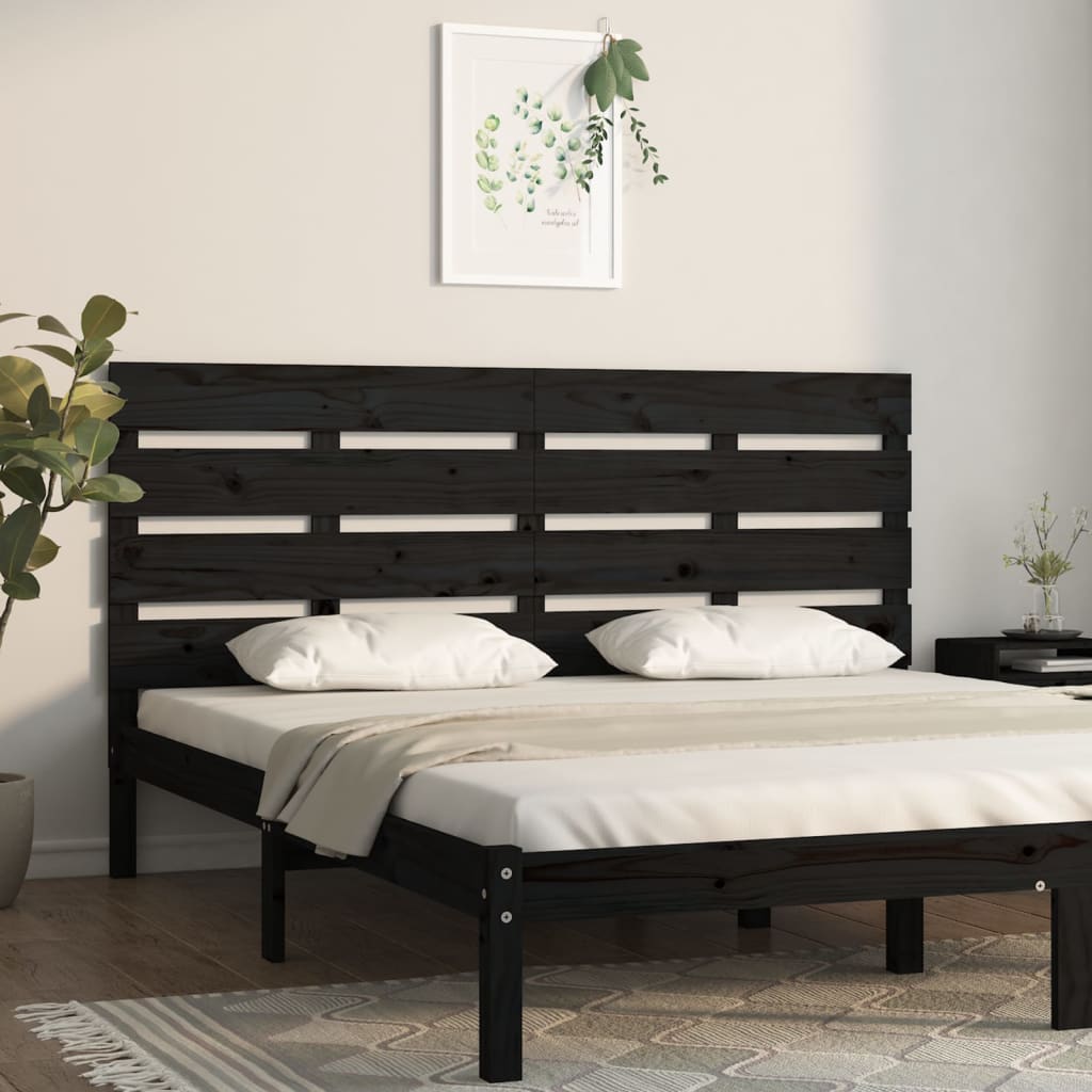Kopfteil 90x3x80 cm Massivholz Kiefer