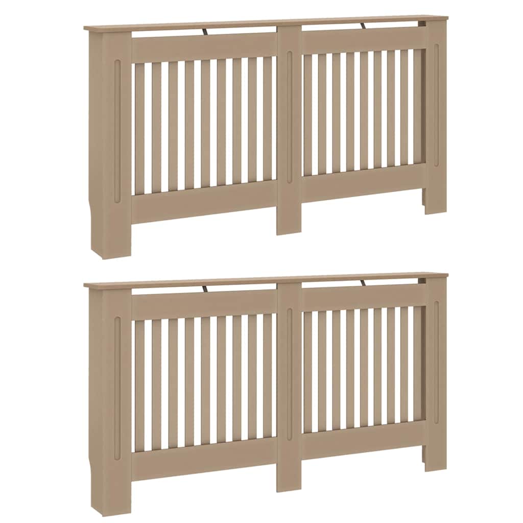 Holzwerkstoff Heizkörper-Abdeckung Heizkörperverkleidung 112 cm, weiß