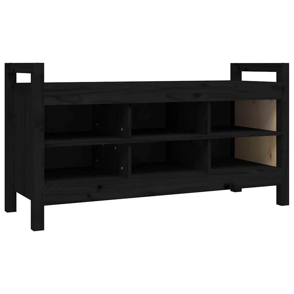 Flurbank 80x40x60 cm Massivholz Kiefer
