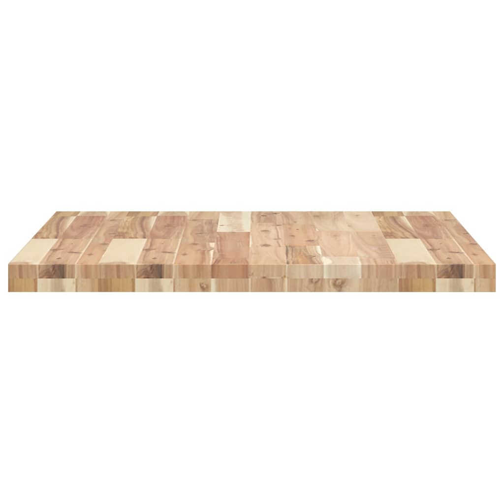 Tischplatte Rund Ø40x2 cm Massivholz Akazie