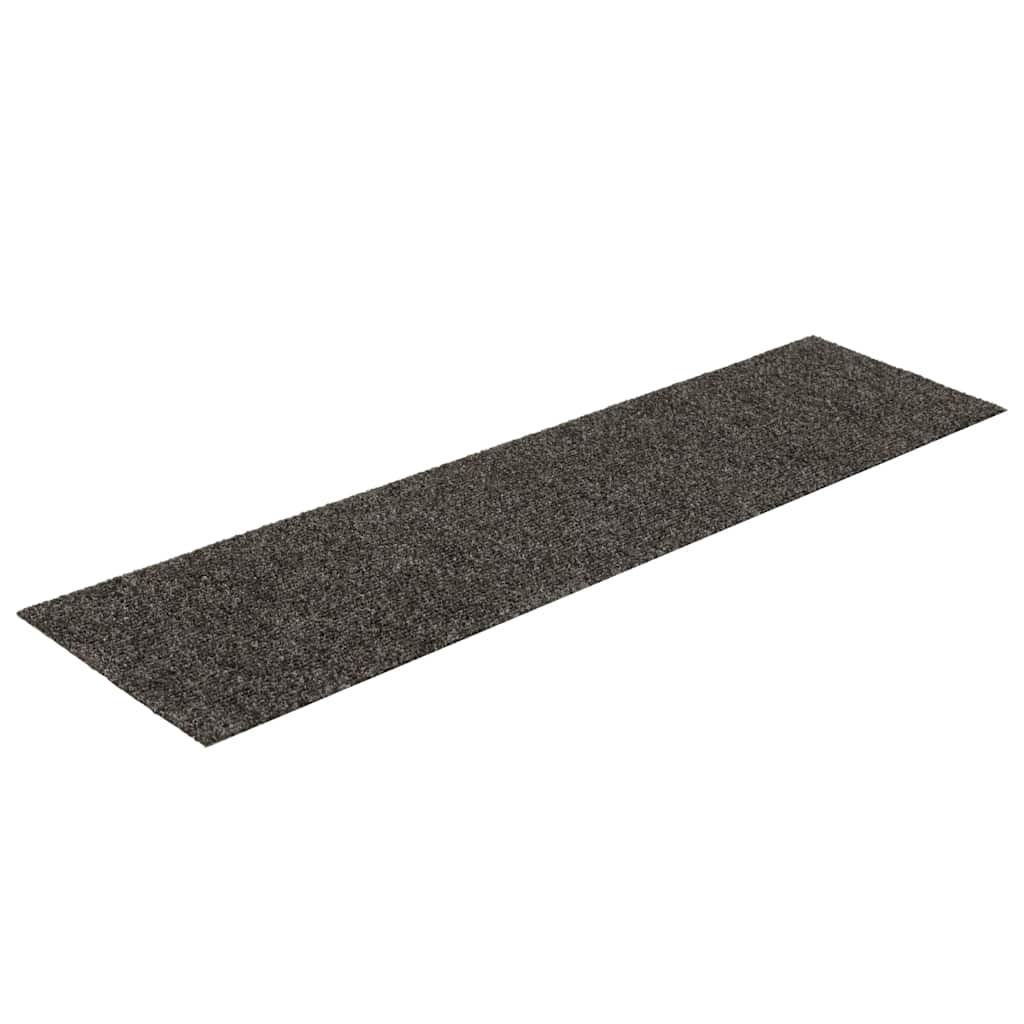 Stufenmatten Selbstklebend 15 Stk. 60x25 cm Hellbraun Rechteckig