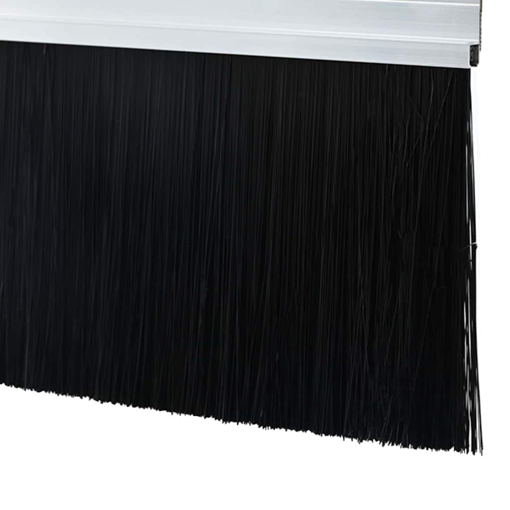 Aufsteck Türbürstendichtungen 2 pcs Braun 100 cm