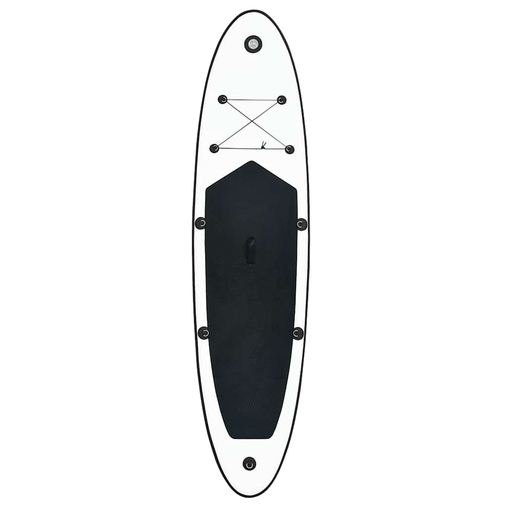 Stand Up Paddle Board SUP Aufblasbar Rot und Weiß