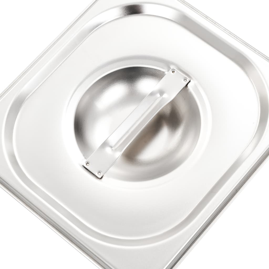 Deckel für GN 1/4 Behälter 4 Stk. Edelstahl