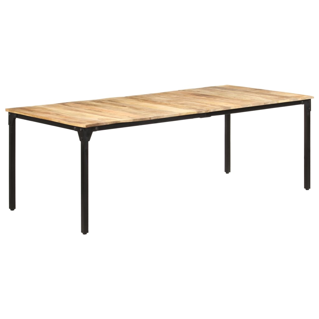 Esstisch 140x70x76 cm Raues Mangoholz