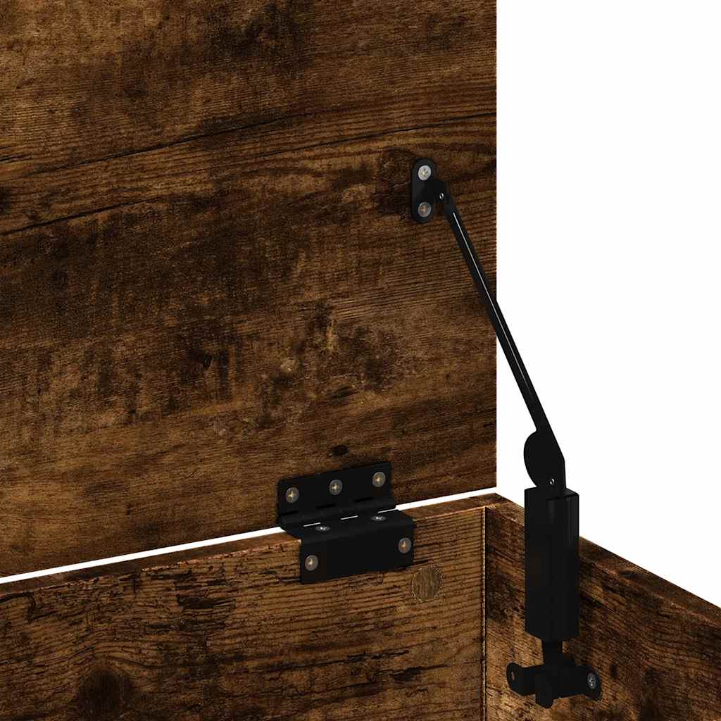 Aufbewahrungstruhe Weiß 84x42x46 cm Holzwerkstoff