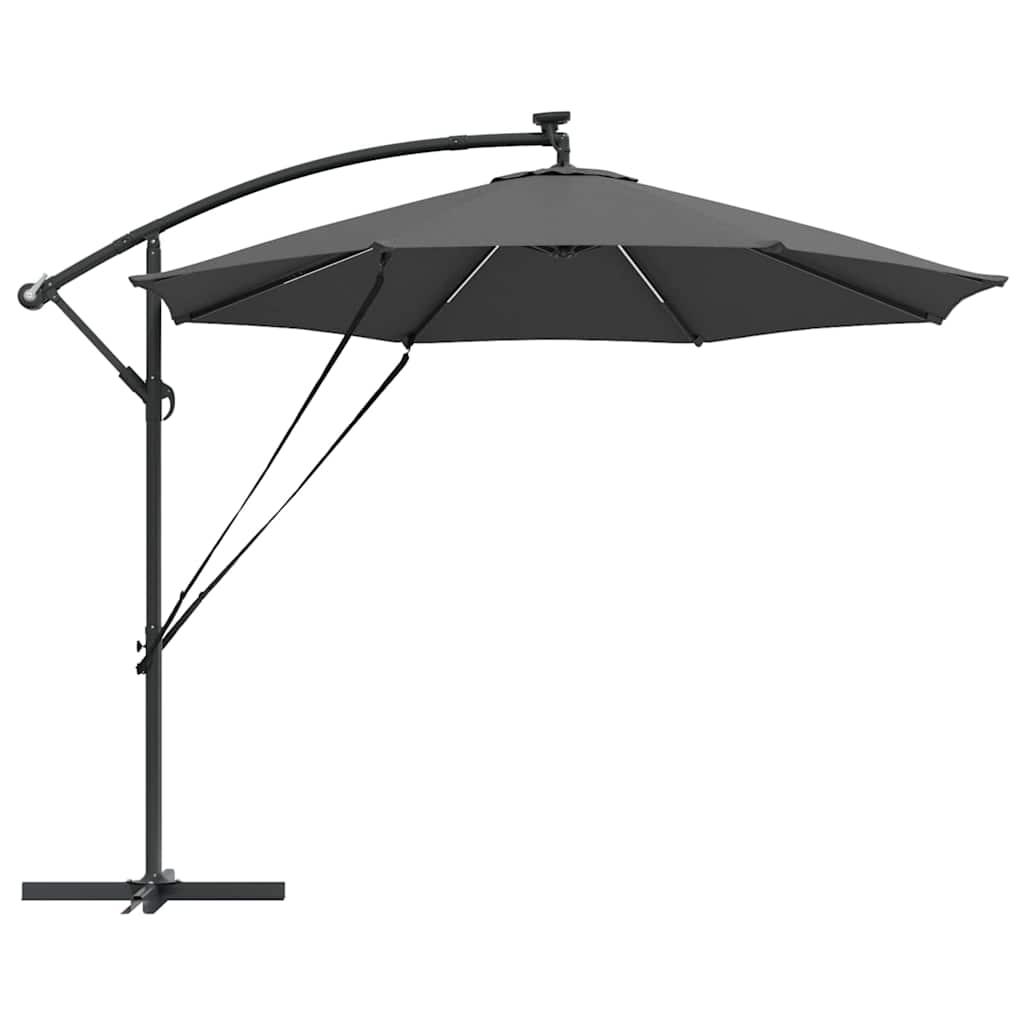 Sonnenschirm Sand 294 x 294 x 248 cm Polyester und Aluminium
