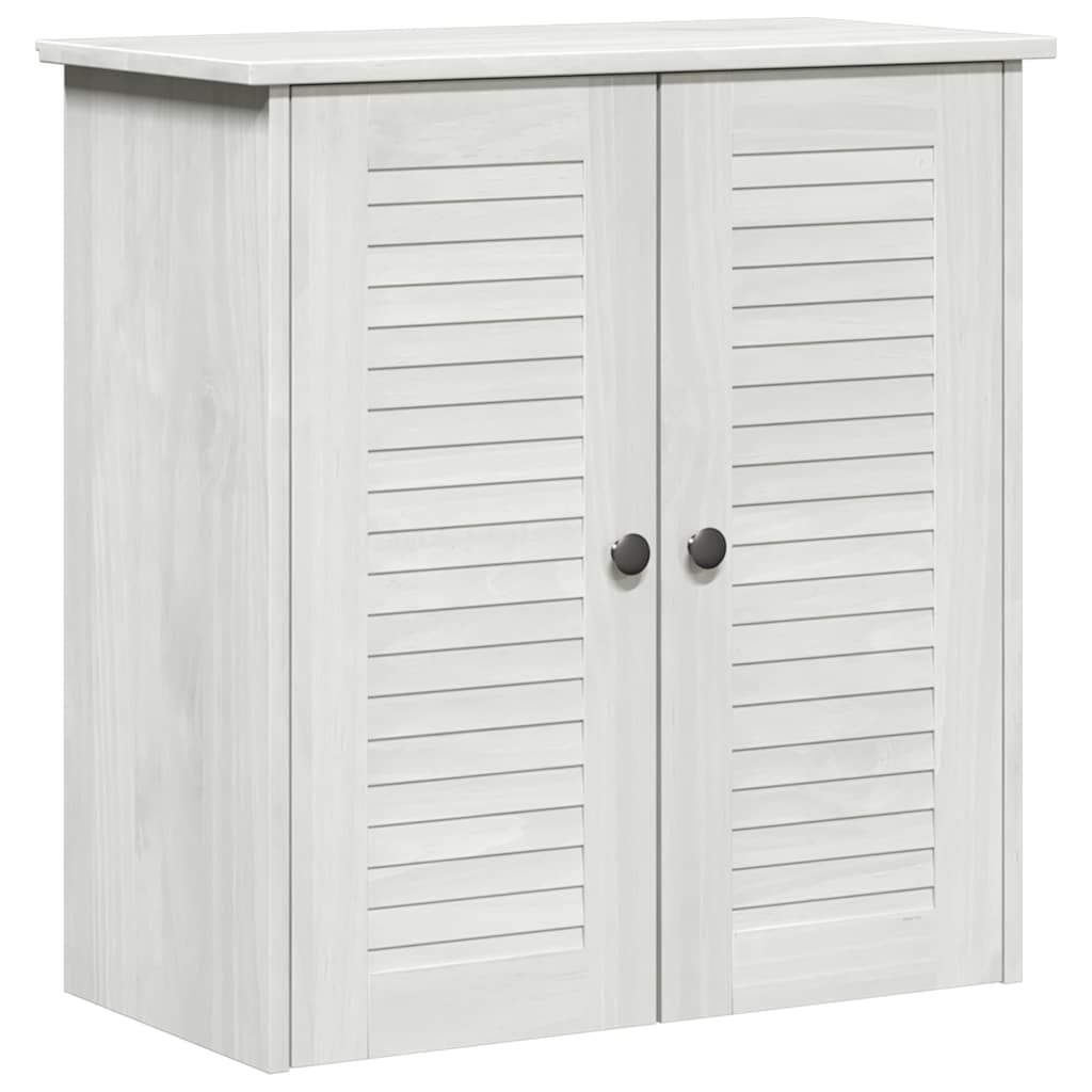 Badezimmermöbel-Set mit Regal VIGO 2 pcs Braun und Honigbraun