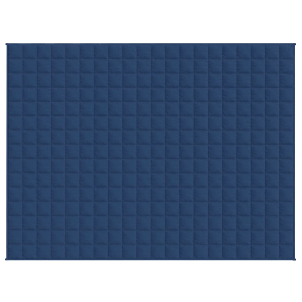 Gewichtsdecke Grau 122x183 cm 5 kg Stoff