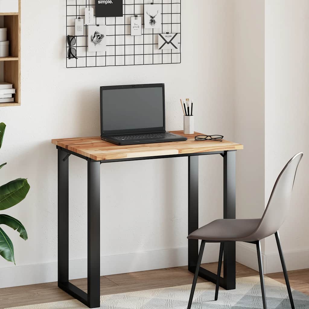 Tischplatte Rechteckig 60x50x2 cm Massivholz Akazie